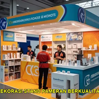 dekorasi stand pameran berkualitas